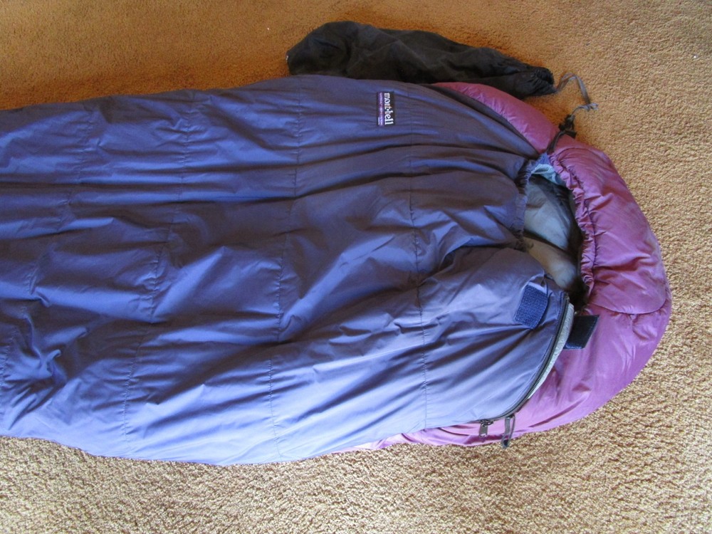 Montbell Dragon Fire sleeping bag long left zip