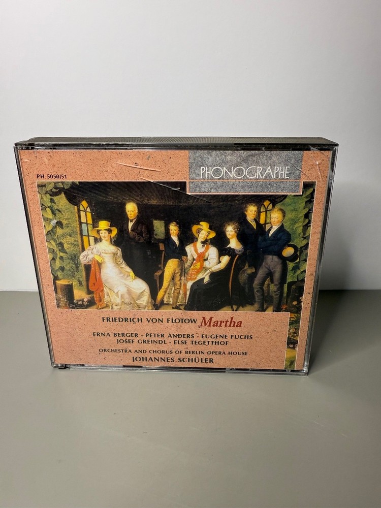 Phonographe CD Audio Martha Opera 2 Disc Set PH 5050/51