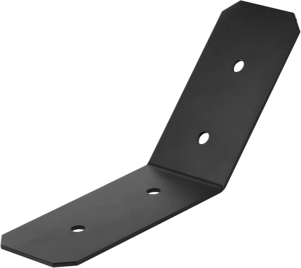 4 Pcs Flush inside 45 Degree Angle Bracket for 4X4 Nominal Posts, Pergola & Gaze