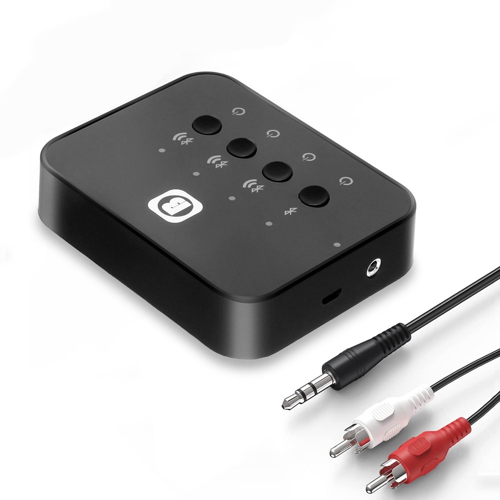 Bluetooth-Compatible Audio Adapter Receive-Send 2-in-1 Sending Out One-Three
