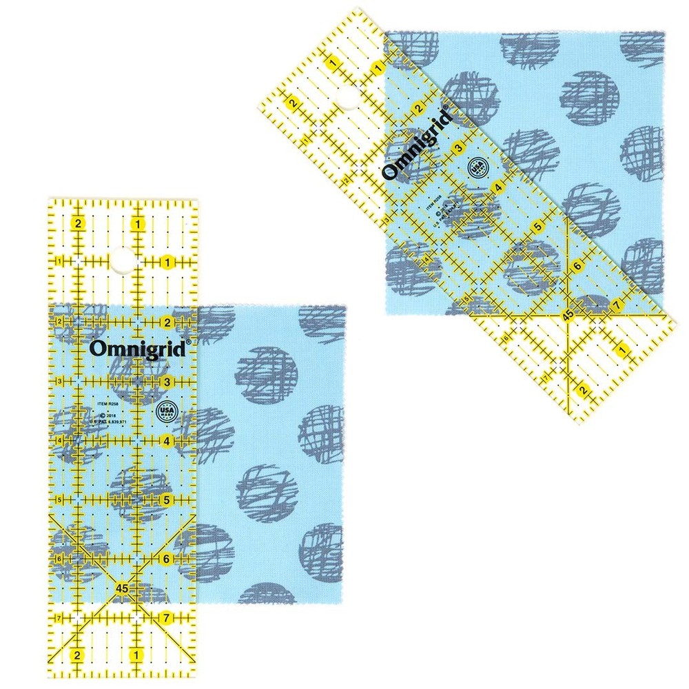 Omnigrid Ruler, 2-1/2 x 8-Inch, Clear