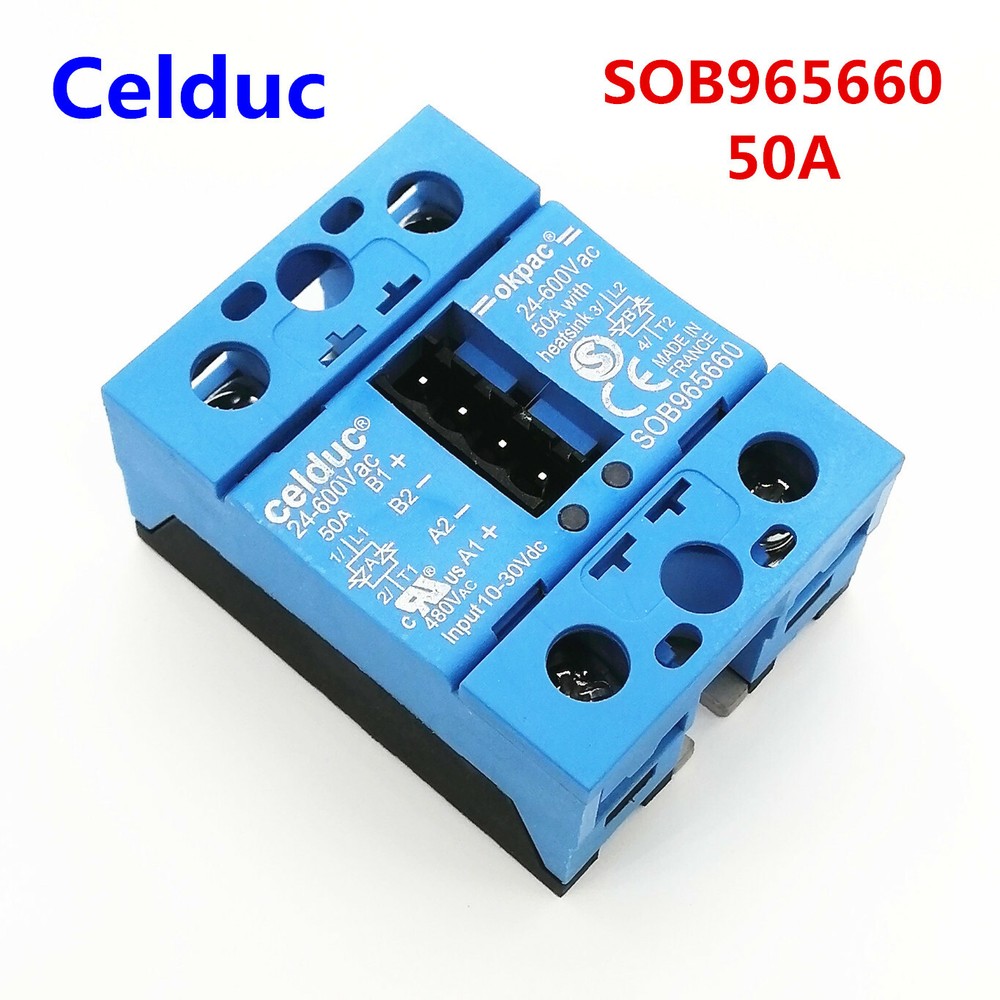 1pcs Celduc solid state relay SOB965660 50A 24-600VAC