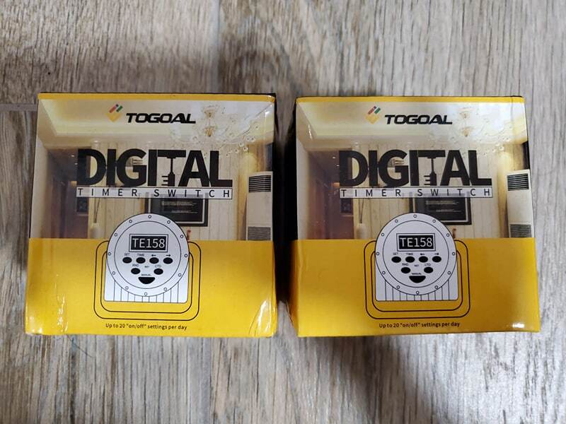 (2 Pack) Togoal Plug-In Timer Switch Model: TE158