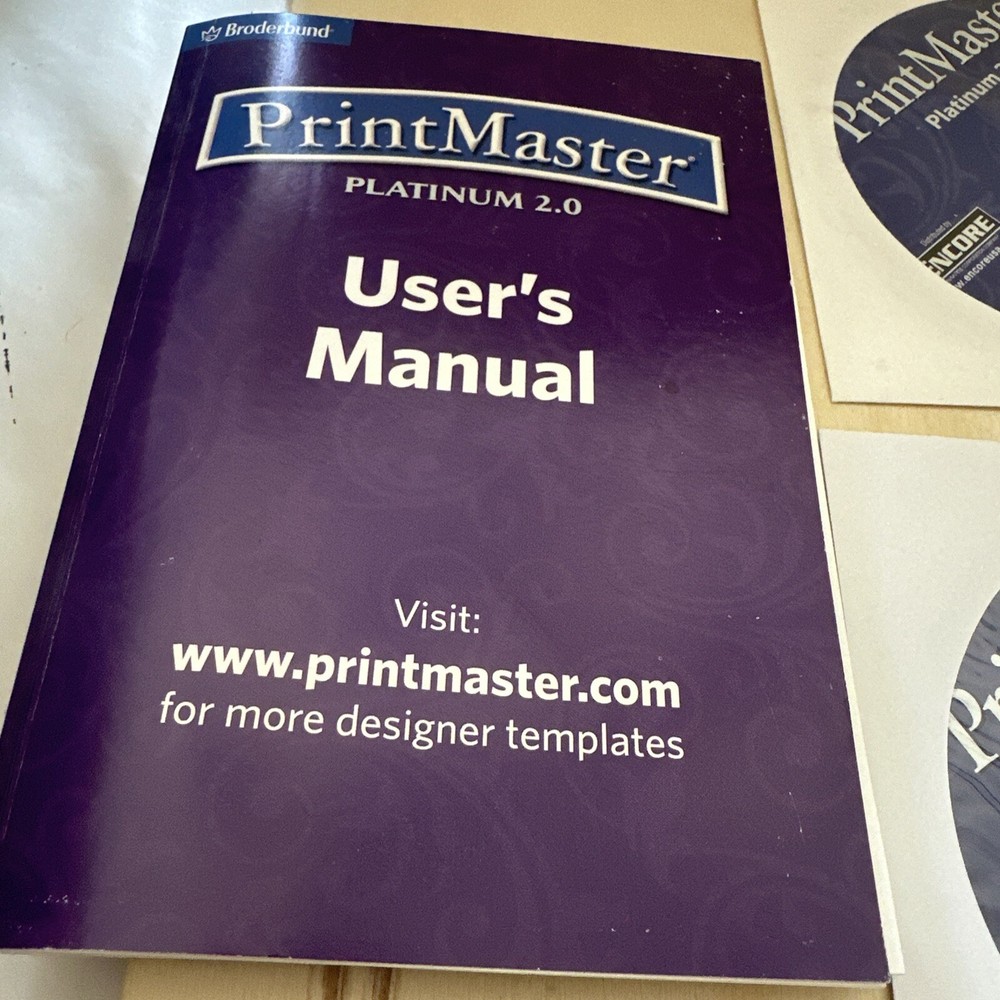 print master software Platinum 2.0