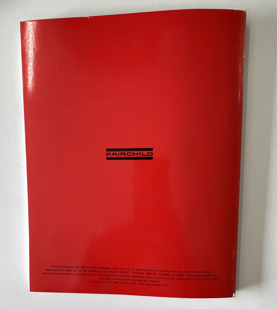 Electronics Manual Catalog Fairchild Semiconductor Diode Data Book 1978 PB
