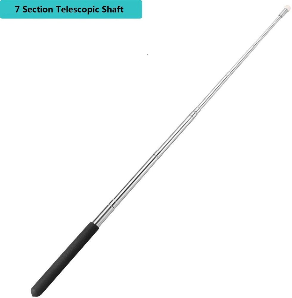 Telescopic Teachers Pointer,Teaching Pointer,Hand Pointer Extendable 39 inch