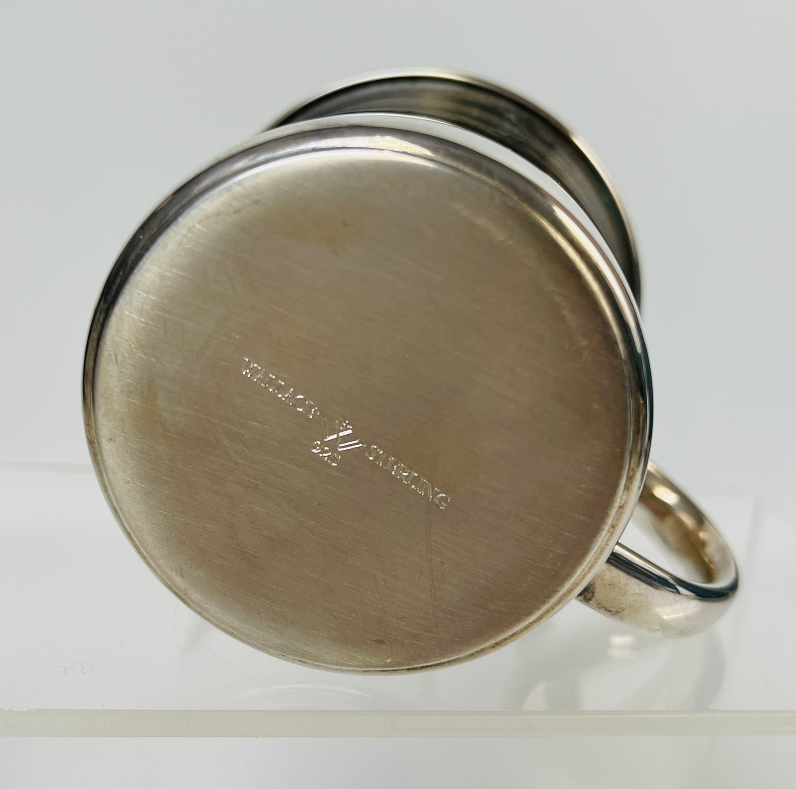 Vintage Wallace Sterling Silver .925 Baby Cup Mug 50 Grams