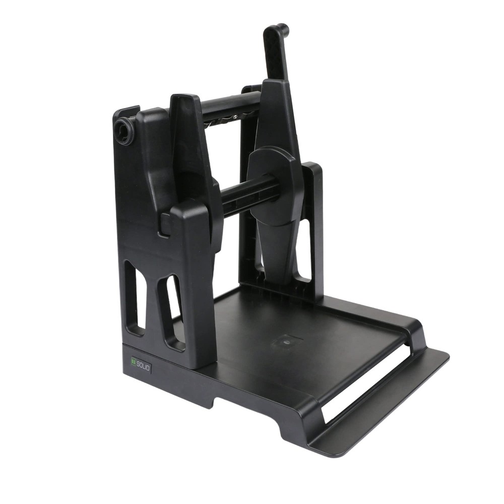 U.S. Solid Versatile Holder For Rolls And Fanfold Labels, Doubles As Rewinder