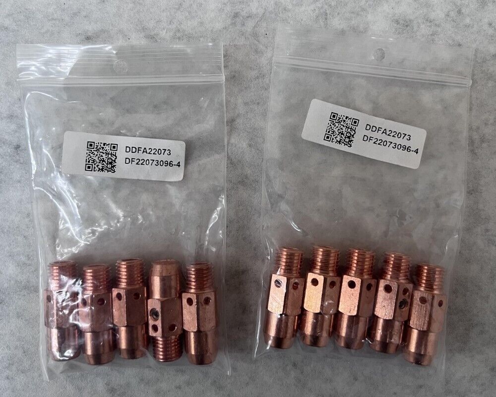 QTY 10 Tweco Copper Gas Diffuser 55SW For MIG Gun