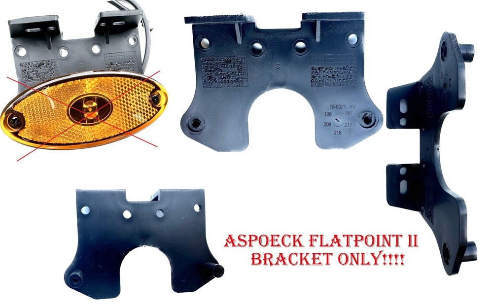 Bracket For Aspock Flatpoint 2 Amber LED  Marker Light Fixing Bracket Only Qty1