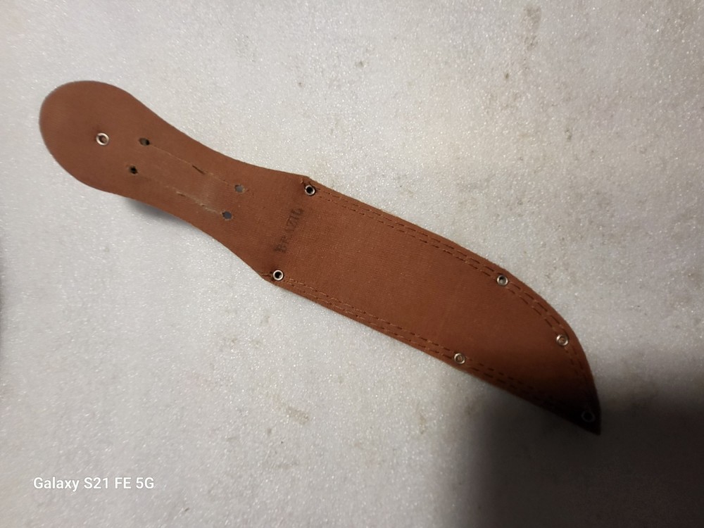Precise Sporting Cutlery Hi Stainless Fixed Blade Knife & Sheath