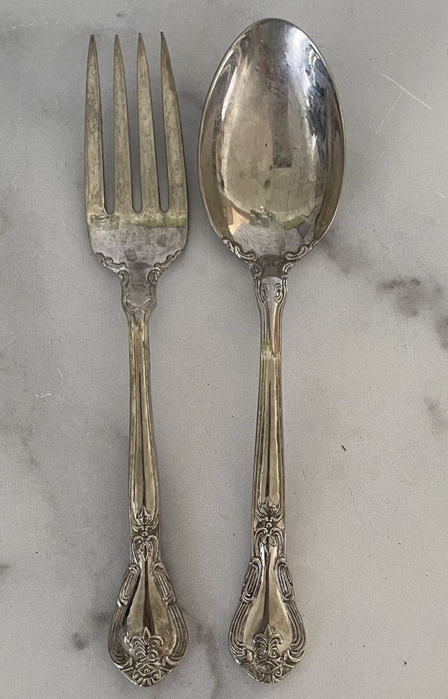 Godinger Casserole Spoon & Meat Serving Fork 8.5"