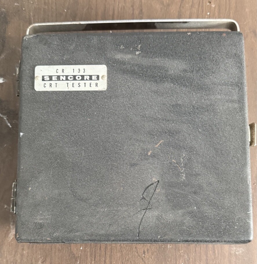 Sencore CR133 CRT Tester - Powers On