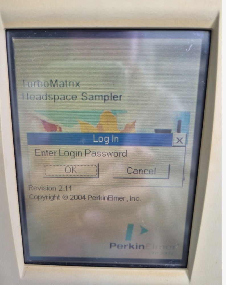 PerkinElmer TurboMatrix 40 Headspace Autosampler