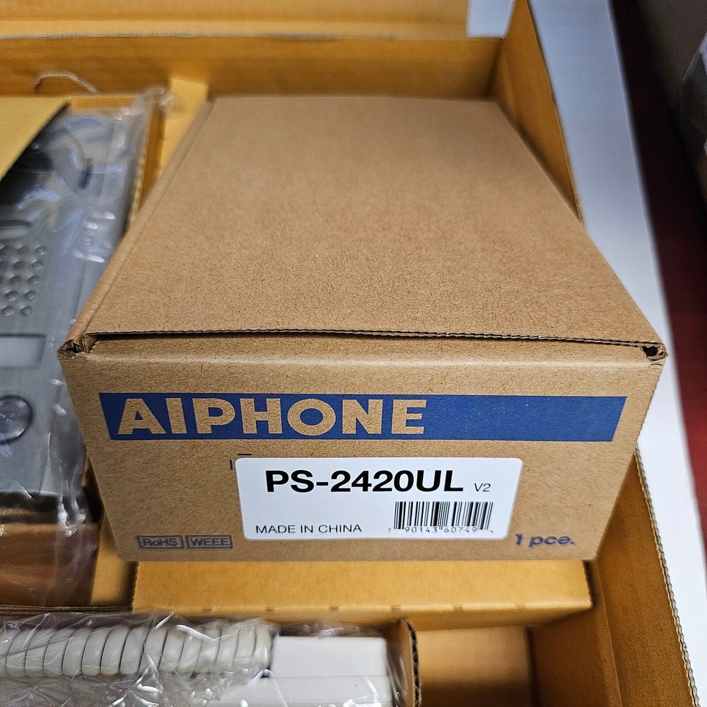 Aiphone JPS-4AEDV JP Series 7" Touchscreen Surface Video Intercom Set NEW