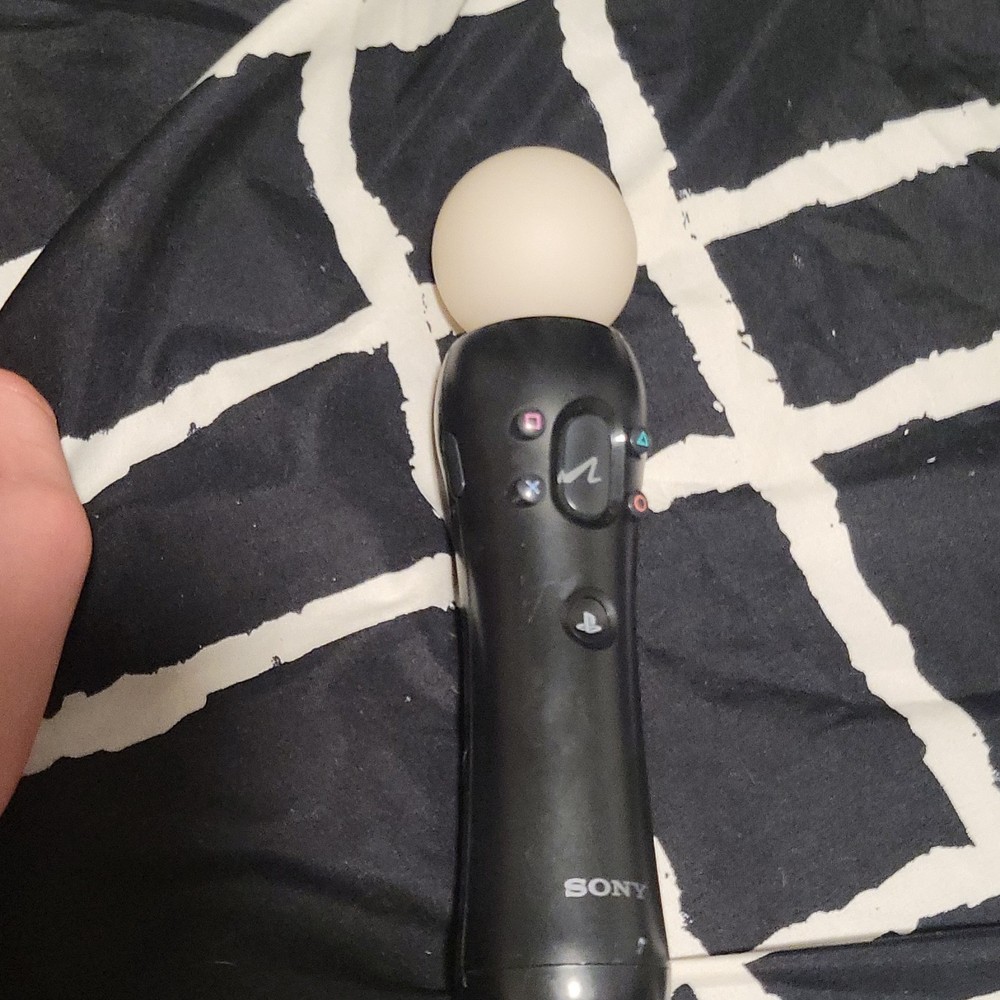 Sony CECH-ZCM1U PlayStation Move Motion Controller Black Wireless for PS3 PS4