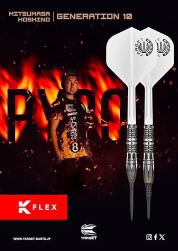 TARGET PYRO GEN-10 95% 17G 2BA SOFT TIP DARTS