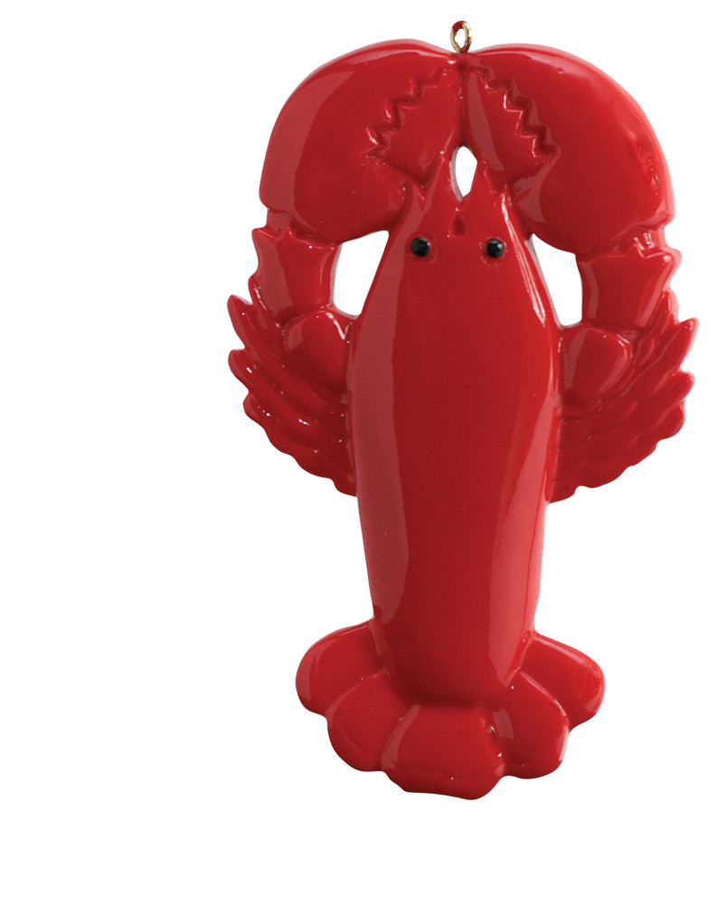 Lobster Personalized Christmas Ornament