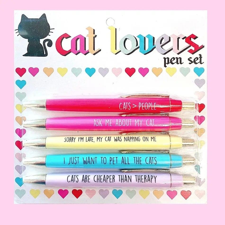 fun club Cat Lovers Pen Set