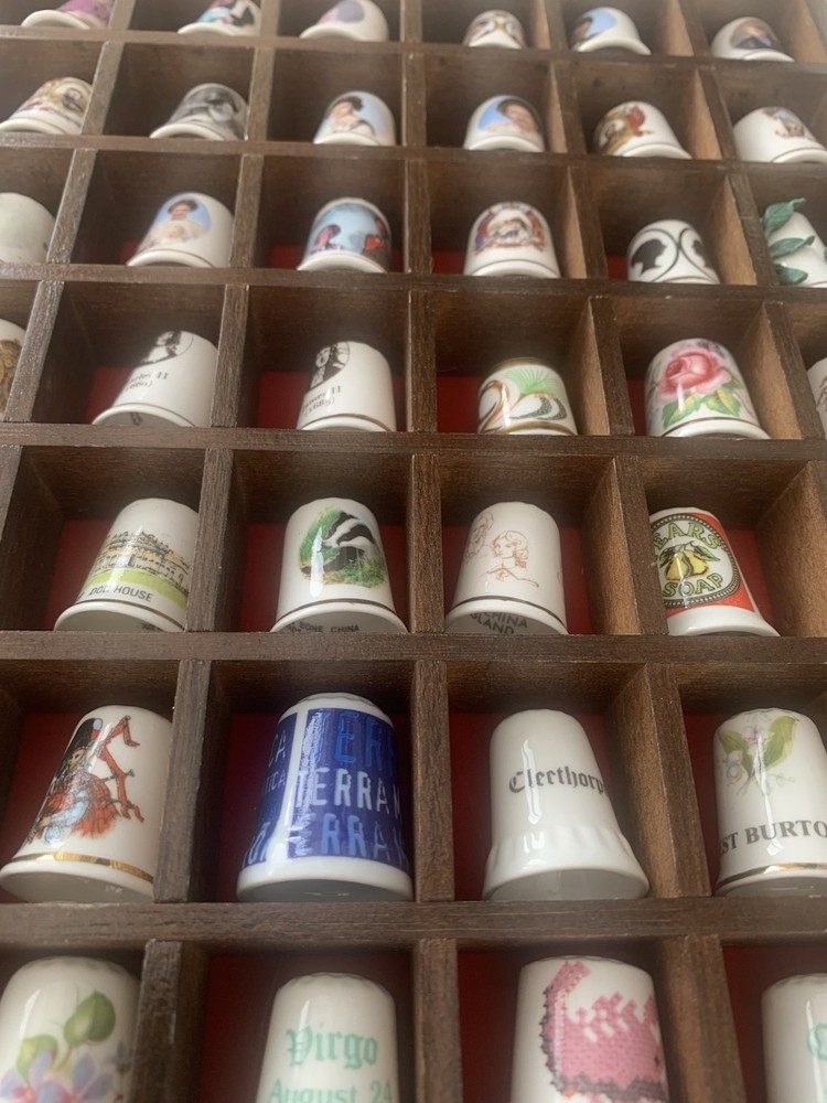48 X Bone China Thimbles.