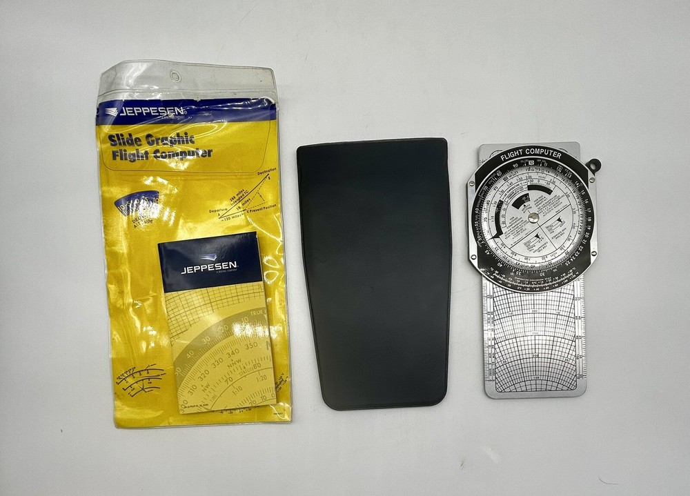 Jeppesen Slide Graphic Computer Manual and PN1 Navigation Plotter MU514200B