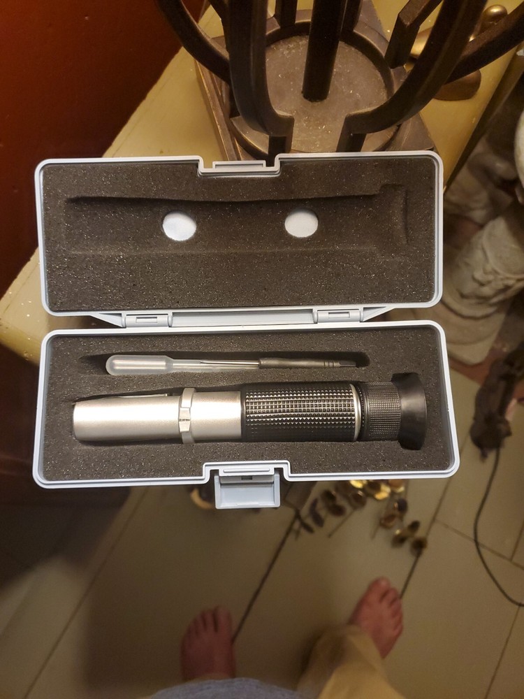 Optical Brix Refractometer for Home Brew specific gravity