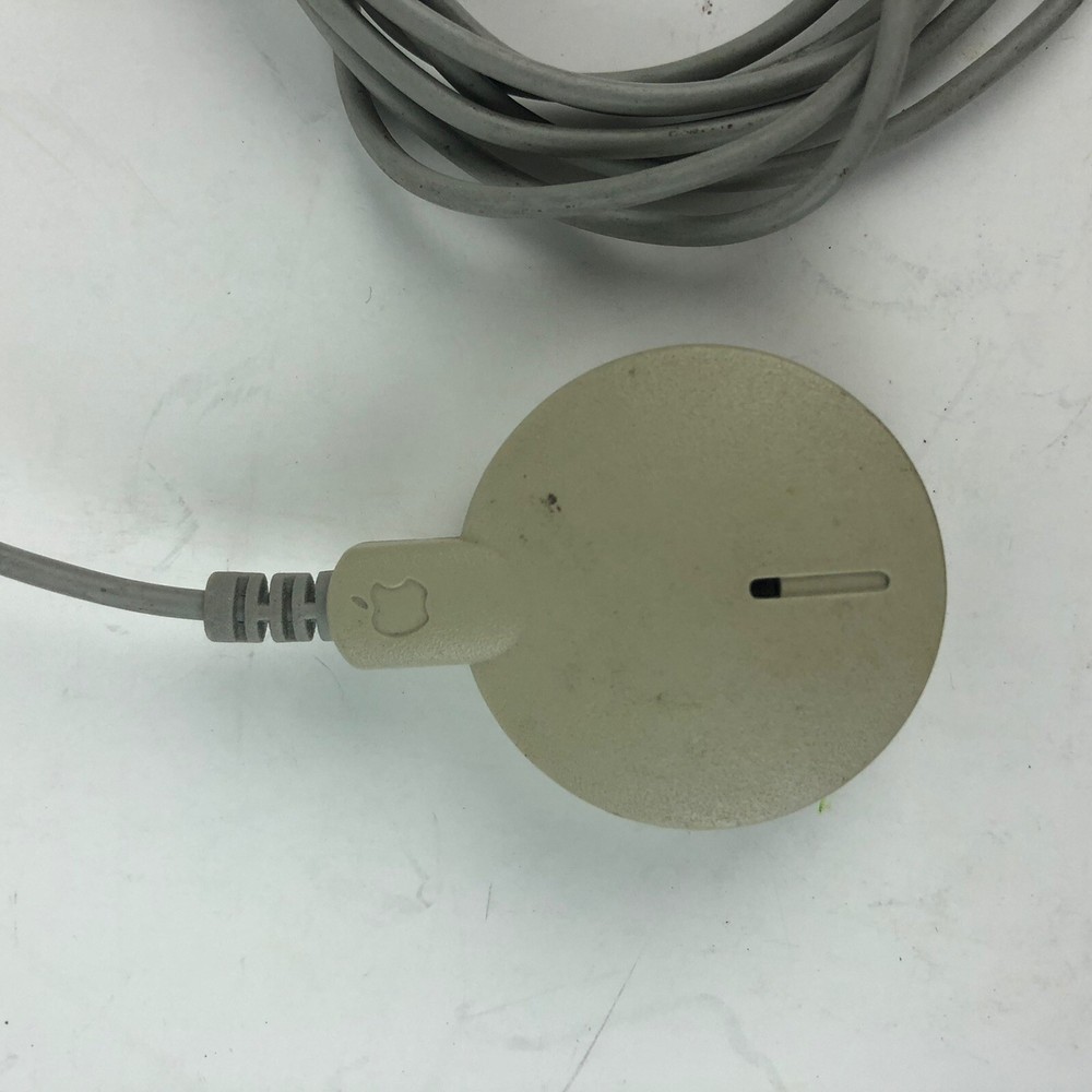 Vintage 1993 Apple Computer Microphone Omnidirectional HG20