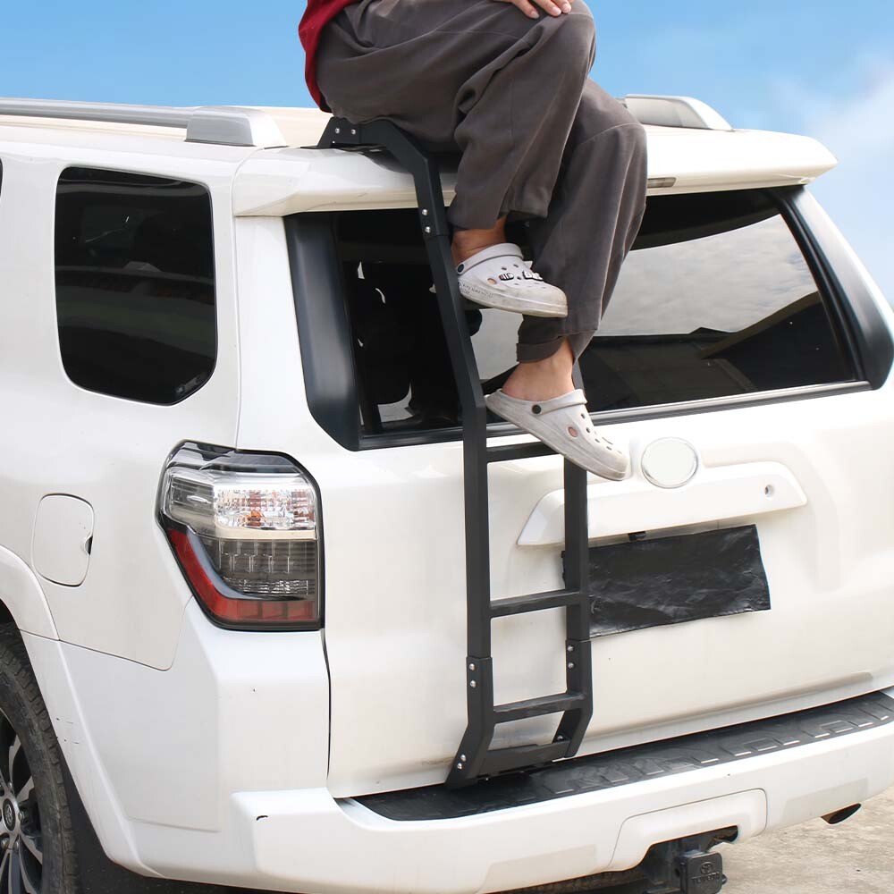 FOR 4RUNNER 2010-23 REAR HATCH MOUNT TAILGATE LADDERS GATE Functional LADDER KIT