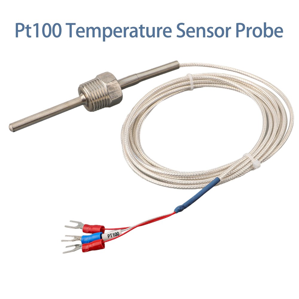 Long Lasting PT1/2 Inch Threaded Pt100 Temperature Sensor for Reliable Readings