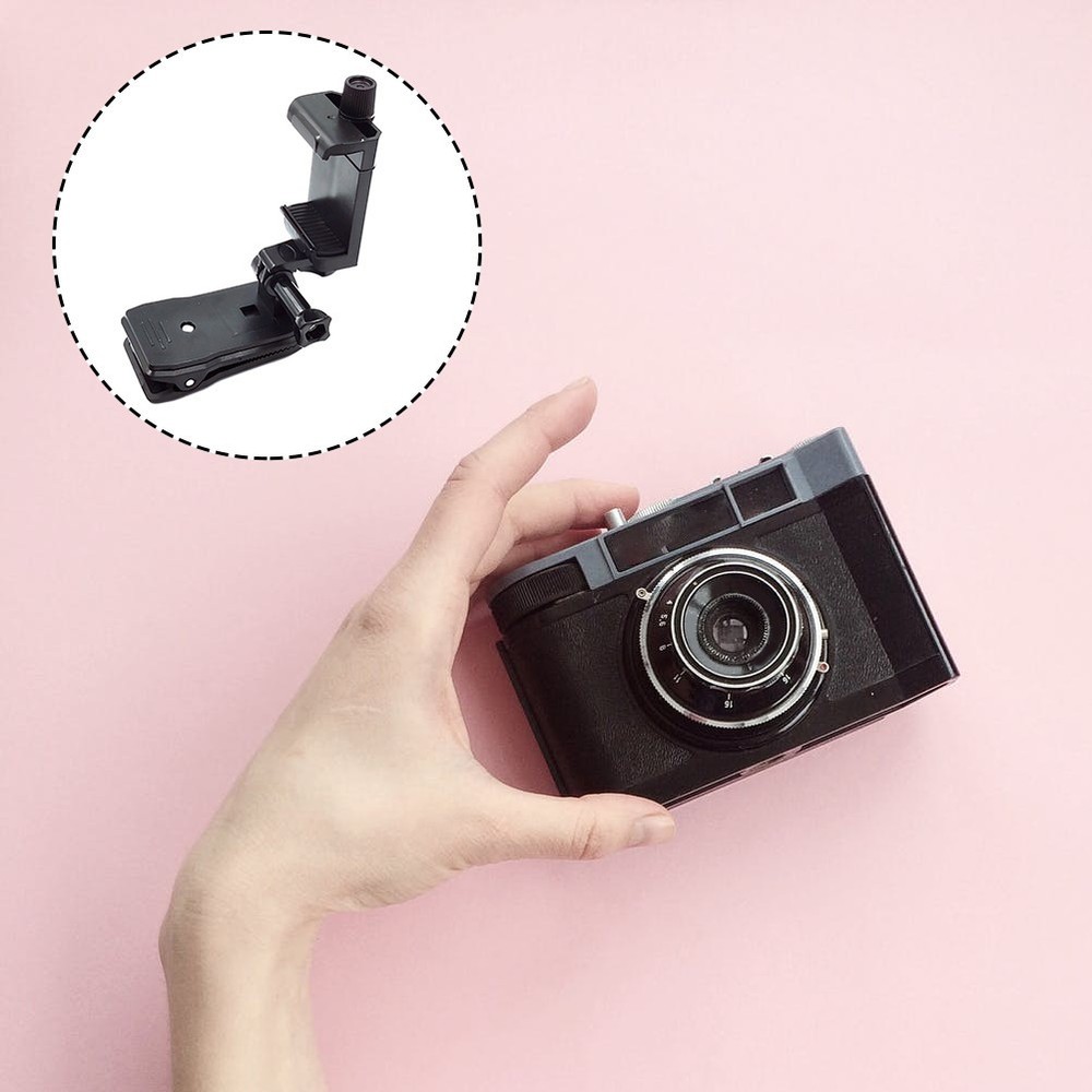 Phone Camera Holder Clip for Hiking Backpack Shoulder Strap Mount