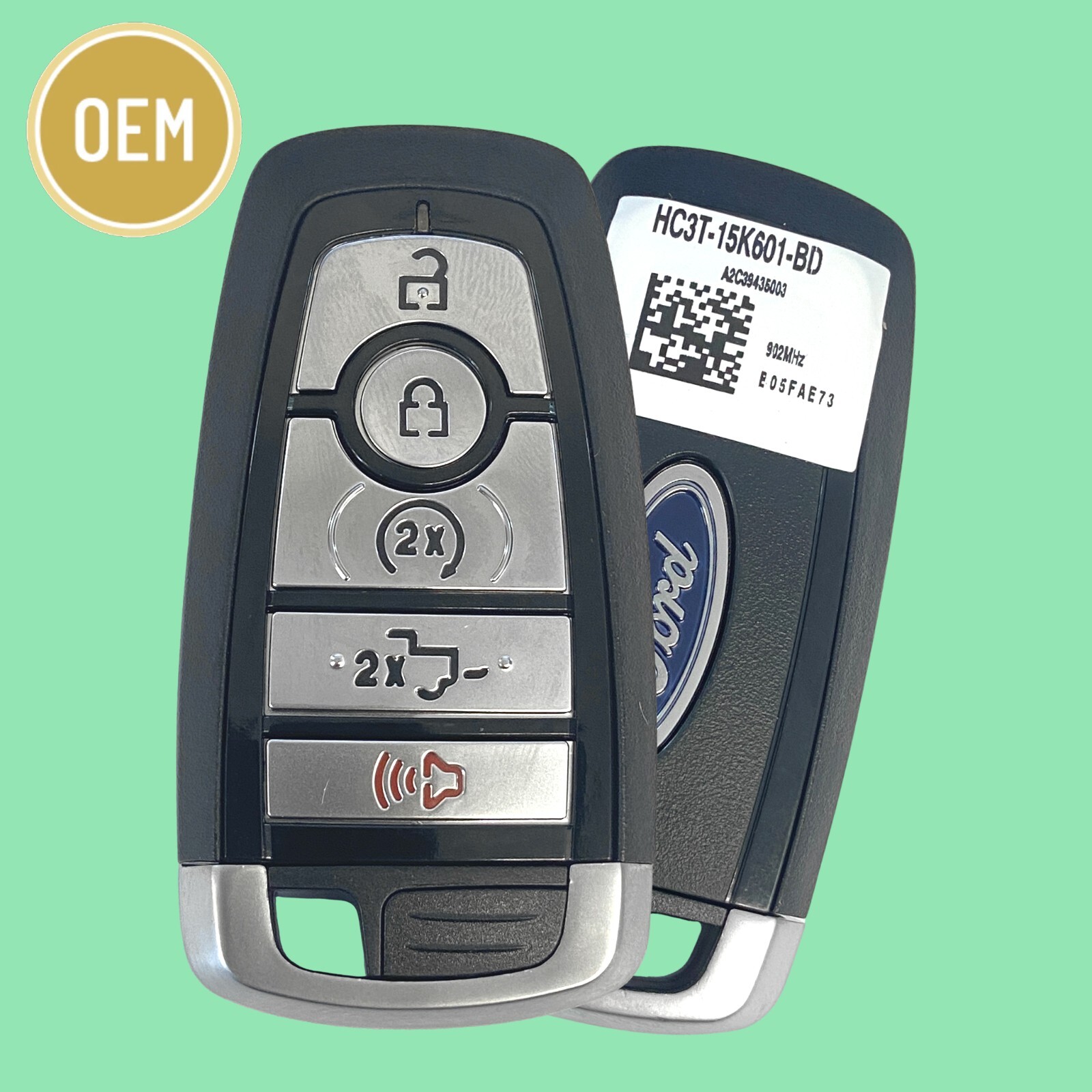 Ford F Series 2017-2022 OEM 5 Button Smart Key M3N-A2C931426 New (Sealed In Bag)