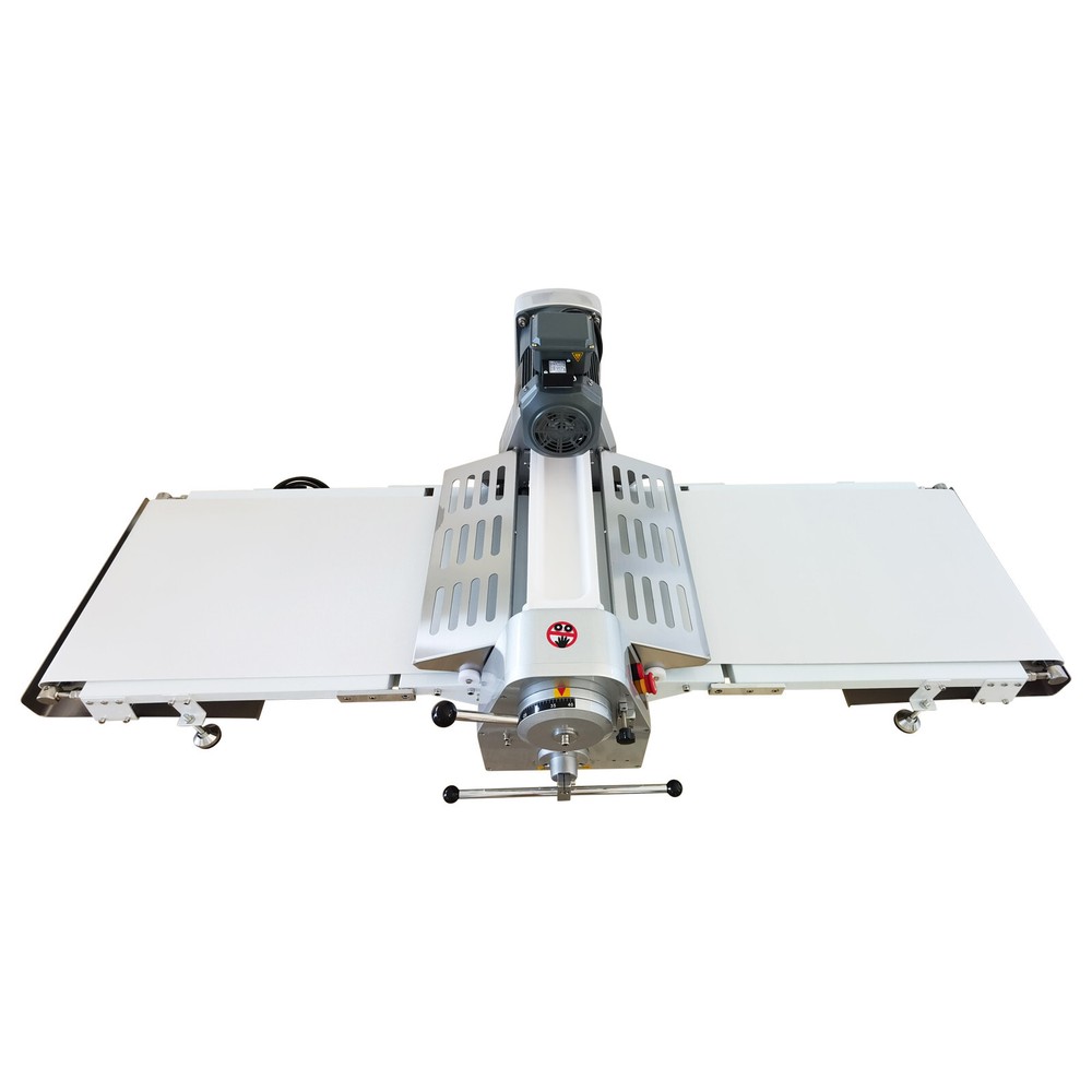 110V Dough Sheeter Reversible Roller Croissant Roller Sheeter for Pastry Dough