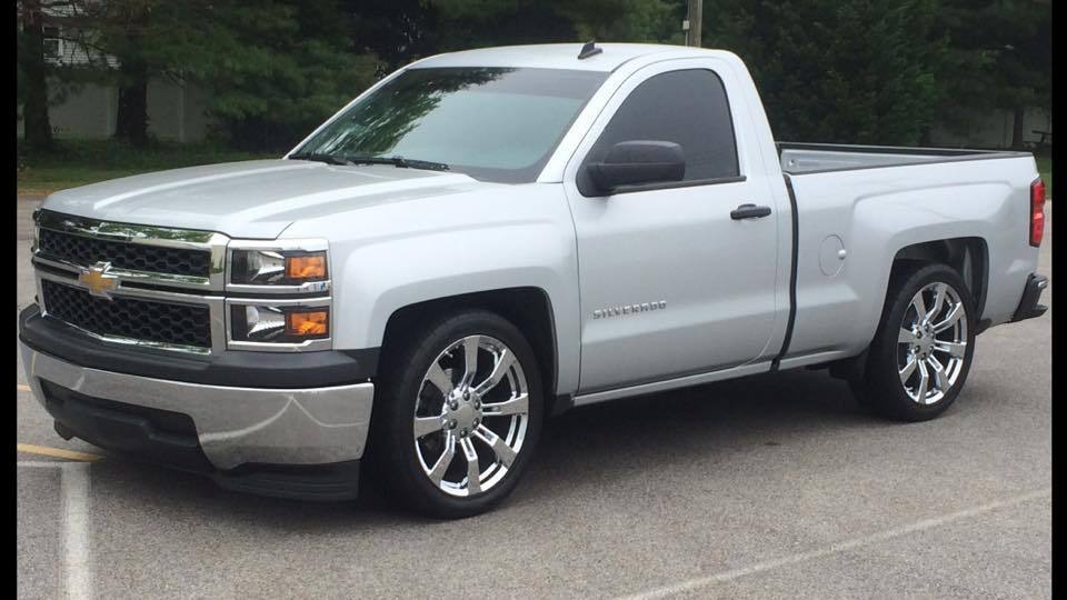 Silverado Struts Adjustable Lowering .5-3" 2007-2018 McGaughys 3180 - Pair