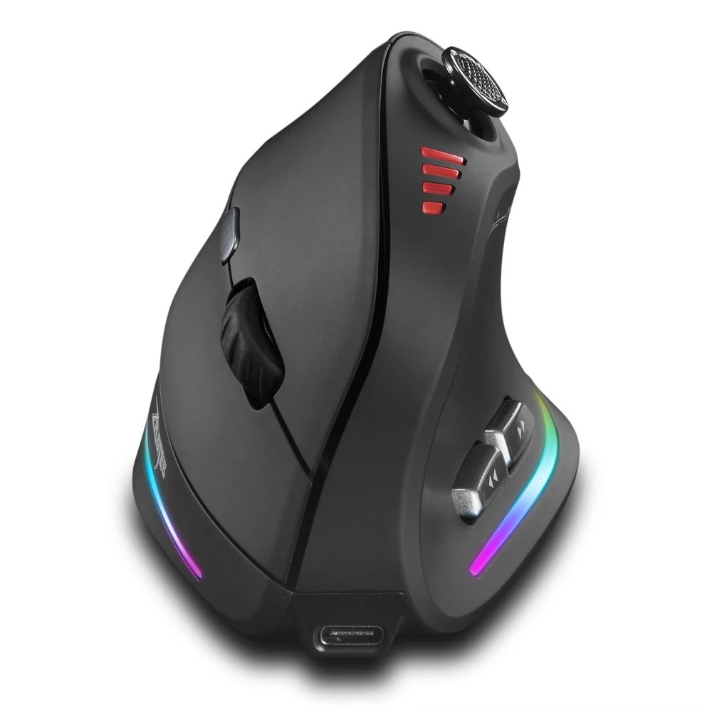F18 Vertical RGB Silent Wireless Gaming Mouse