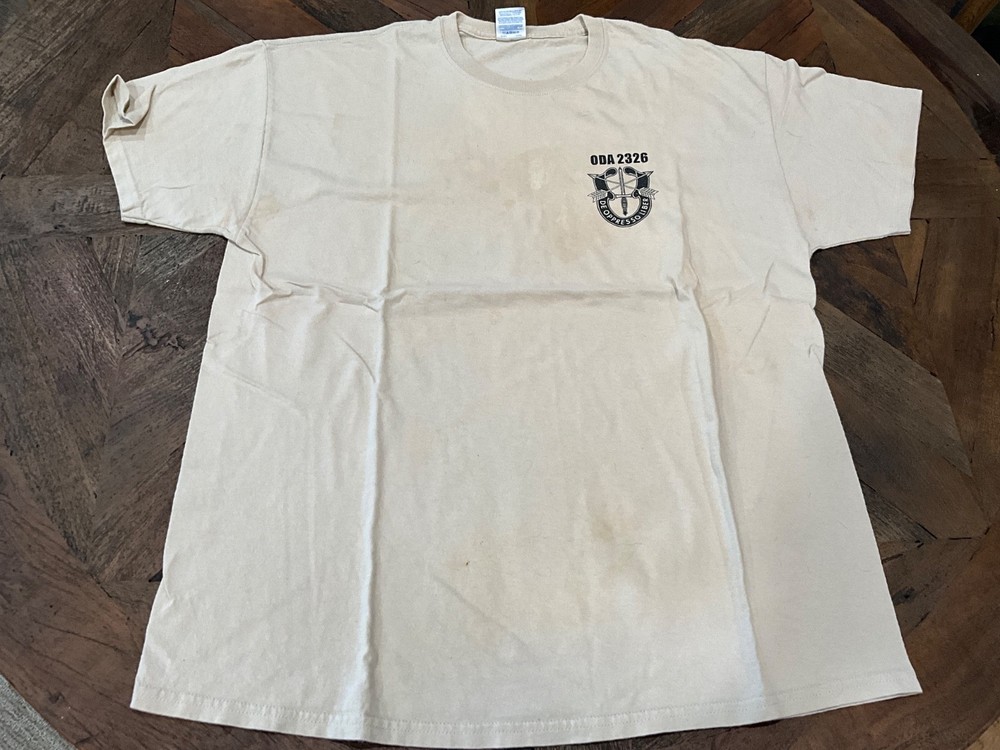 ODA 2326 20th Special Forces Group  Unit T-Shirt Size X-LARGE