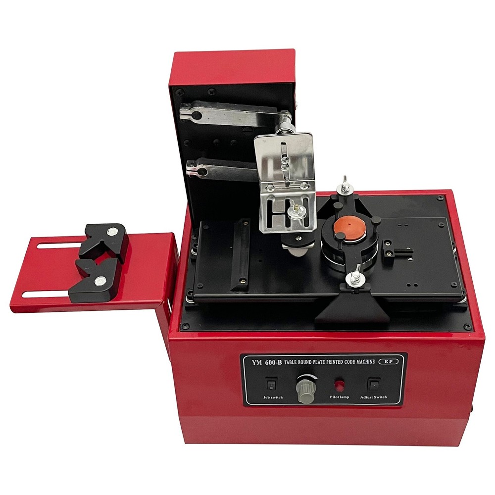 Ink Coding Pad Printing Machine 110V Logo Date Pad Printer 110V Magnetic Oil Cup