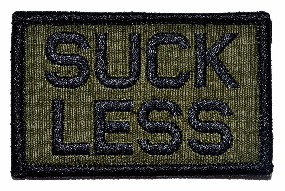 Suck Less - 2x3 Patch