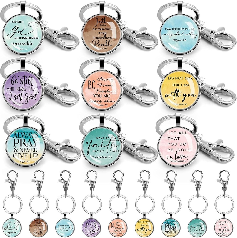Church Group Gift Scripture Keychain Collection