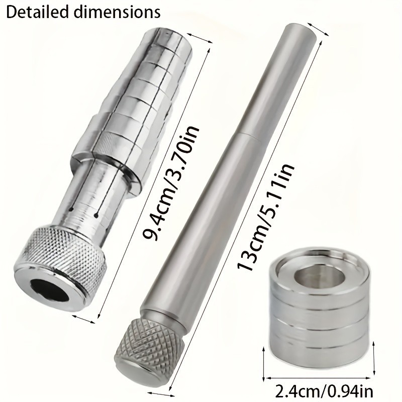 Ring Enlarger Tool Set Adjustable Sizer for Jewelry Ring Resizing & DIY Project
