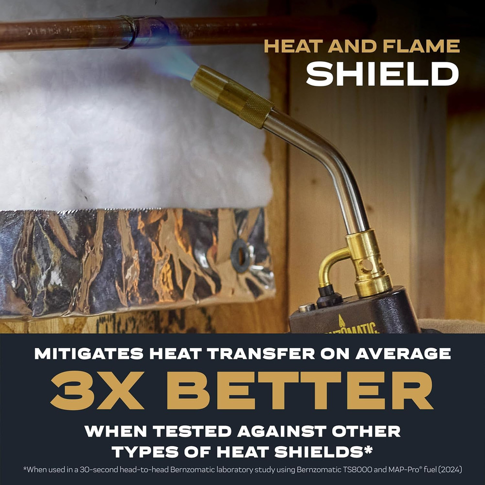 Heat and Flame Shield with Formfoil Technology – Moldable, Reusable, Heat Transf