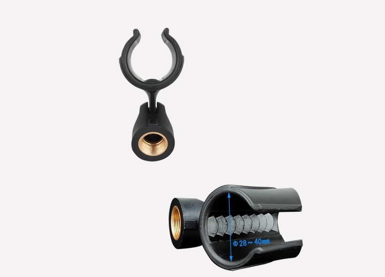 2 Pack Wireless Microphone Clip for Shure PG58 Handheld Wireless Microphone