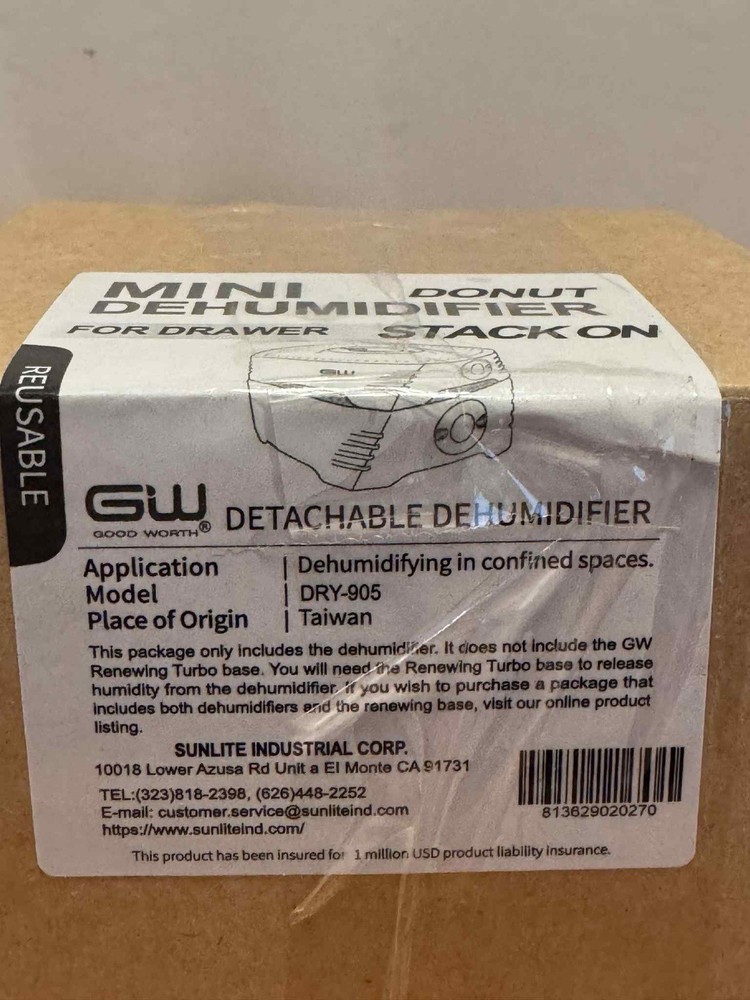Good Worth Mini Dehumidifier Moisture Absorber