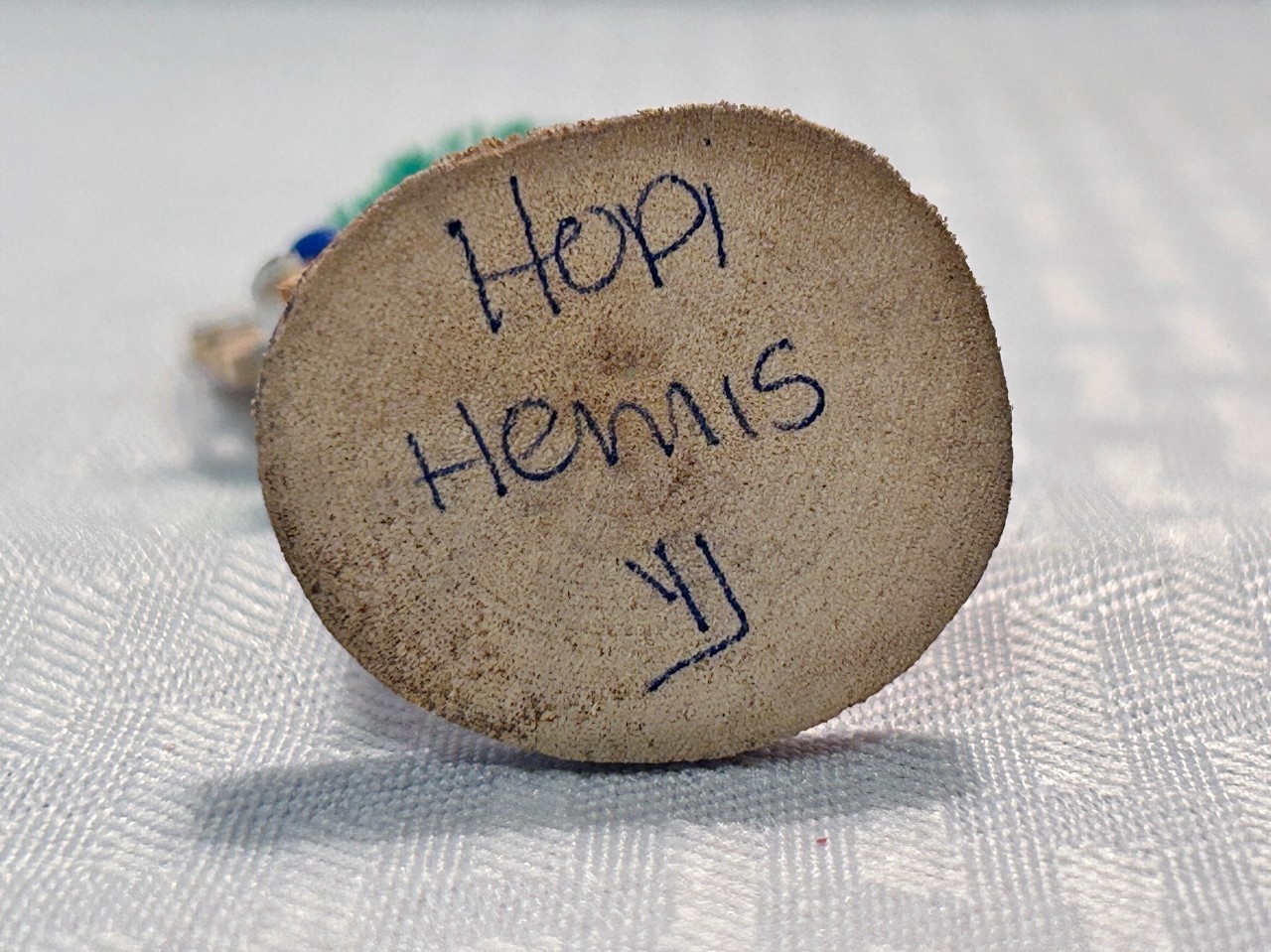 Vintage 4” Kachina Doll | Hopi Hemis | Handcrafted & Signed | Native American