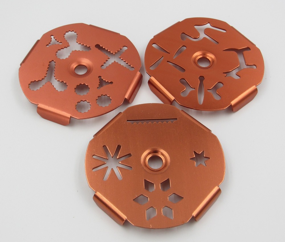MIRRO Dial-A-Cookie Set/3 REPLACEMENT DISCS (12 Designs) for Cookie Press