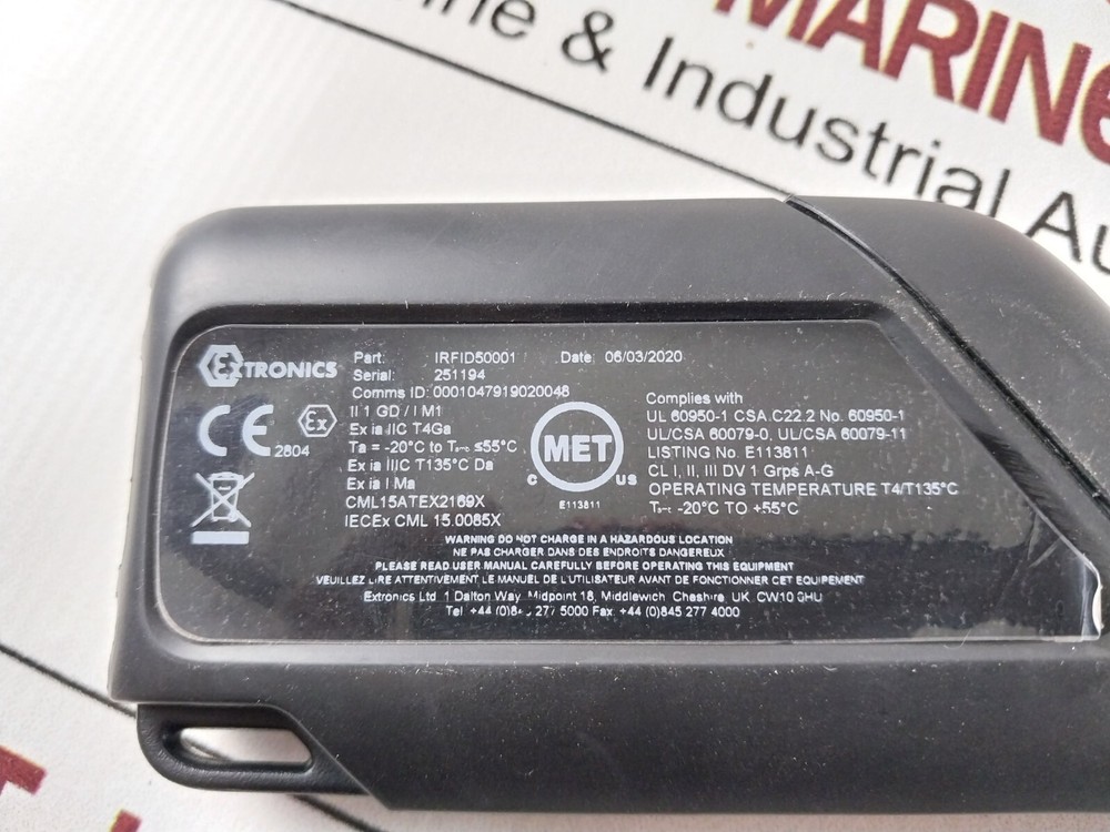 EXTRONICS IRFID50001 RFID Reader IRFID500UC 5VDC, 500mA