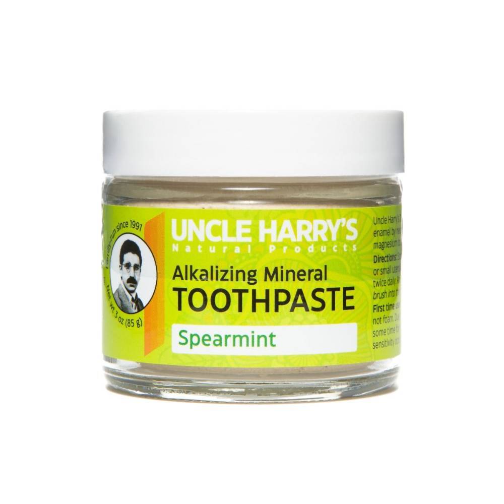 Uncle Harry's Remineralizing Toothpaste, Natural Fluoride Free Toothpaste 2 Pack