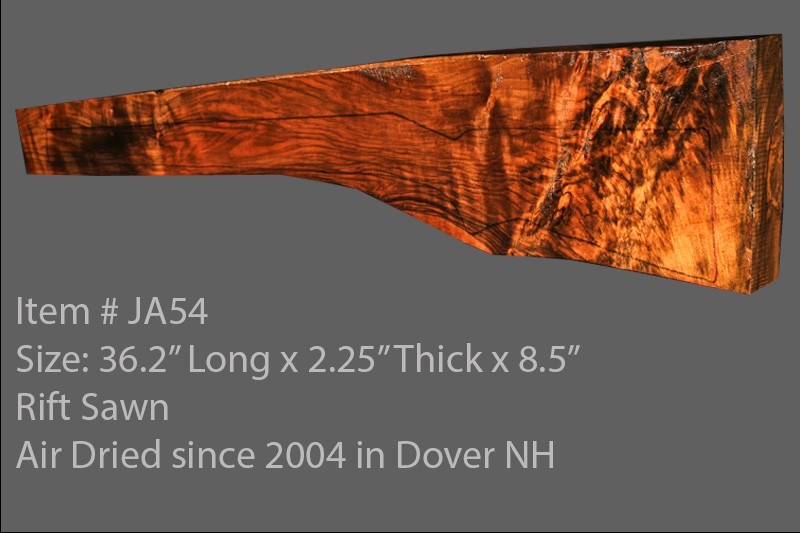 Turkish walnut rifle gunstock blank Ja54