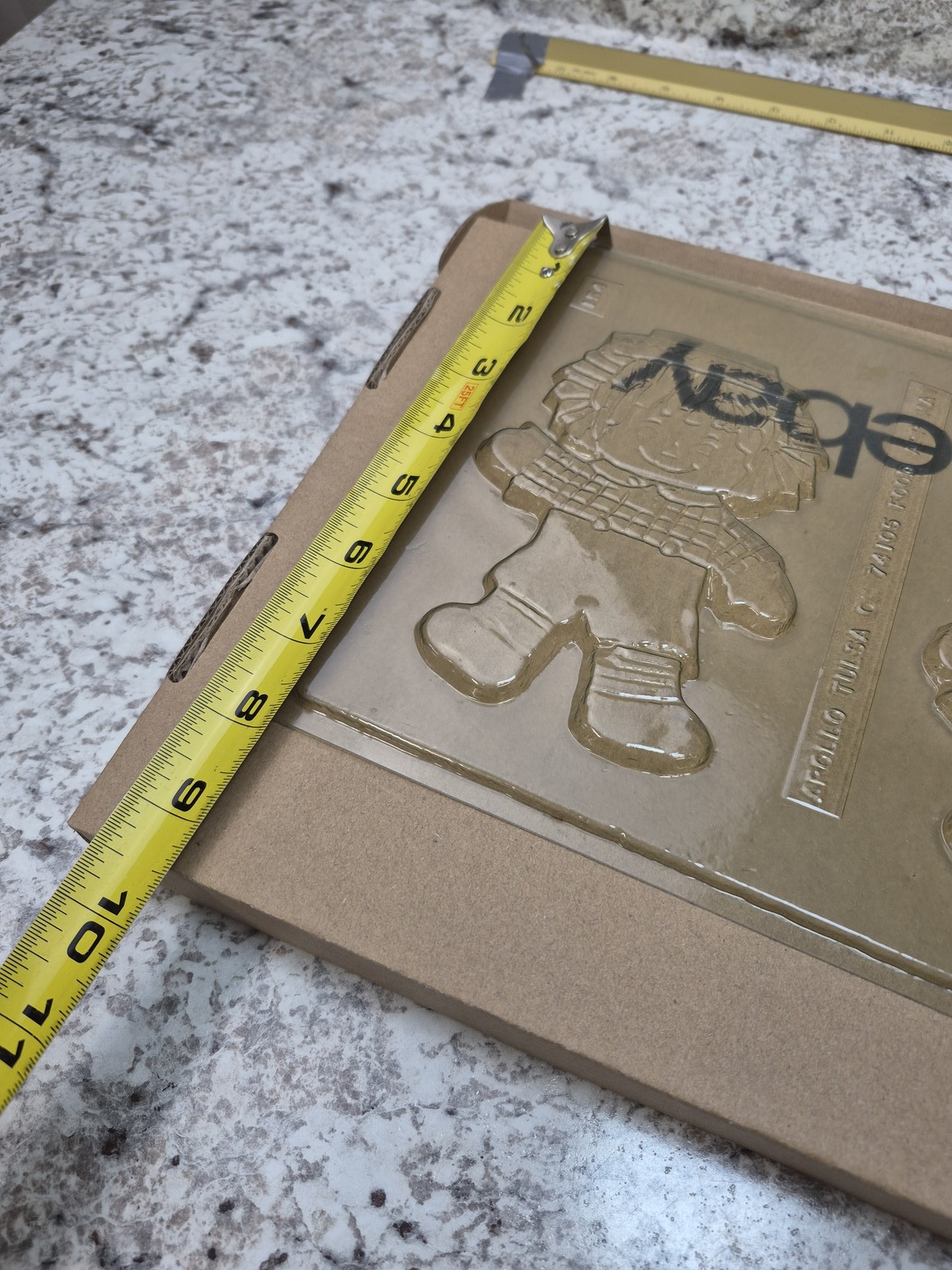 Vintage Apollo Raggedy Ann Andy Chocolate Candy Soap Mold PJS RGB/102 USA