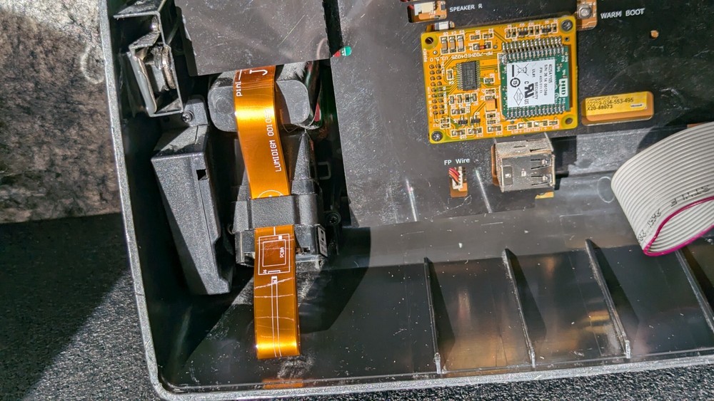 Novatime NT7000 Card Reader Time Clock { Powered On Tested }