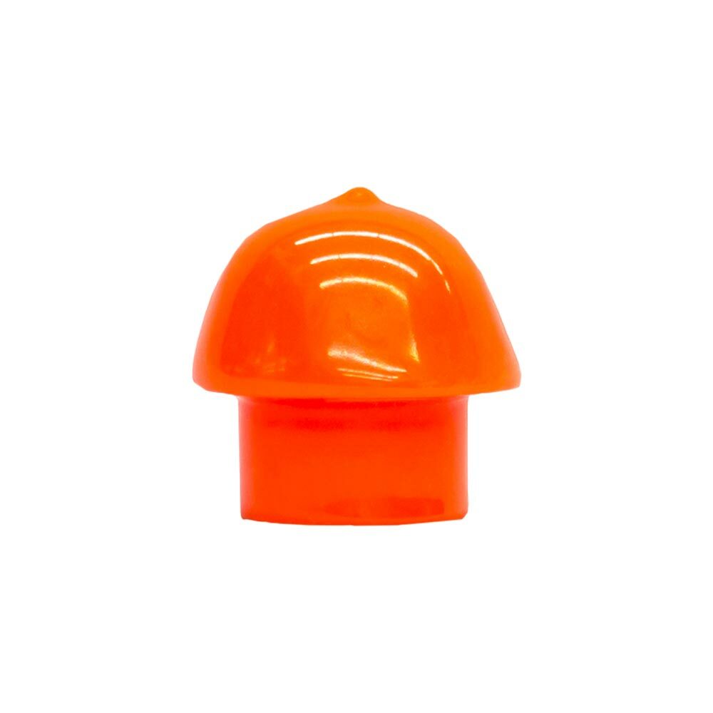 10 Pack SCBA Cylinder Valve Thread Protector Caps Orange